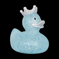 Glitter Blue Crown Duck Glitter Blue Crown Duck