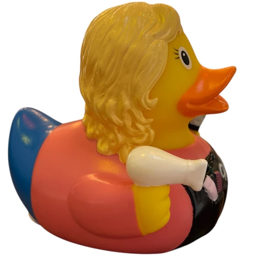 A Hair Stylist Duck