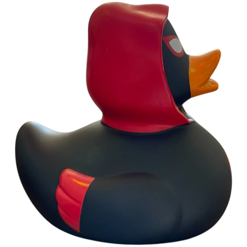 Black Spidy Duck red