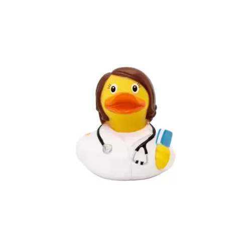 Doctor Duck With A Sheet