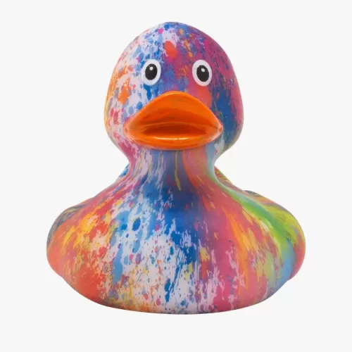 Rainbow Splash Duck