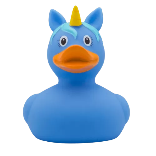 BLUE UNICORN DUCK