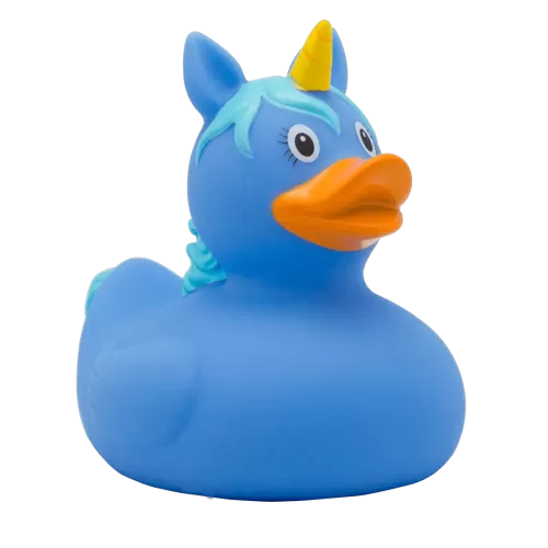 BLUE UNICORN DUCK