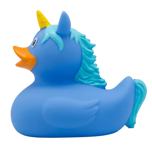 BLUE UNICORN DUCK