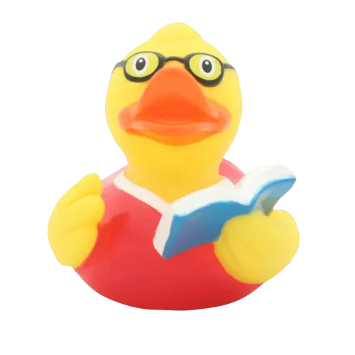 BOOK READING DUCK