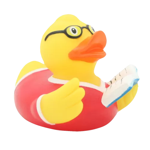 BOOK READING DUCK